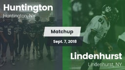 Matchup: Huntington Booster vs. Lindenhurst  2018
