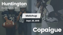 Matchup: Huntington Booster vs. Copaigue  2018