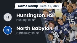 Recap: Huntington HS vs. North Babylon  2022