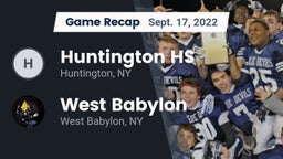 Recap: Huntington HS vs. West Babylon  2022