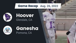 Recap: Hoover  vs. Ganesha  2022