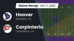 Recap: Hoover  vs. Carpinteria  2022
