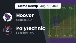 Recap: Hoover  vs. Polytechnic  2023