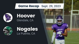 Recap: Hoover  vs. Nogales  2023
