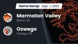 Recap: Marmaton Valley  vs. Oswego  2023