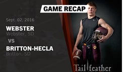 Recap: Webster  vs. Britton-Hecla  2016