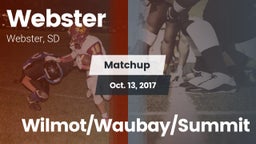 Matchup: Webster  vs. Wilmot/Waubay/Summit 2017