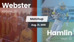 Matchup: Webster  vs. Hamlin  2018