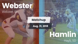 Matchup: Webster  vs. Hamlin  2018