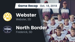 Recap: Webster  vs. North Border 2018