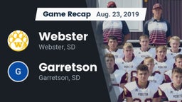 Recap: Webster  vs. Garretson  2019