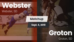Matchup: Webster  vs. Groton  2019
