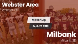 Matchup: Webster  vs. Milbank  2019