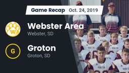 Recap: Webster Area  vs. Groton  2019