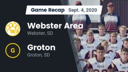 Recap: Webster Area  vs. Groton  2020