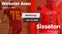 Matchup: Webster  vs. Sisseton  2020