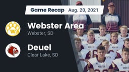 Recap: Webster Area  vs. Deuel  2021