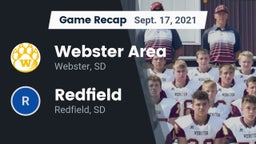 Recap: Webster Area  vs. Redfield  2021