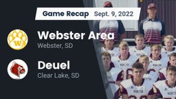 Recap: Webster Area  vs. Deuel  2022
