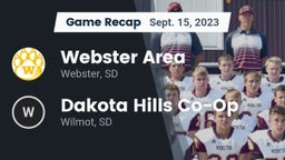 Recap: Webster Area  vs. Dakota Hills Co-Op 2023