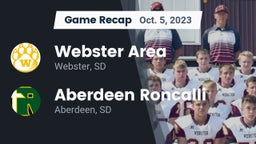 Recap: Webster Area  vs. Aberdeen Roncalli  2023