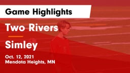 Two Rivers  vs Simley  Game Highlights - Oct. 12, 2021