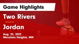 Two Rivers  vs Jordan  Game Highlights - Aug. 25, 2022