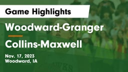 Woodward-Granger  vs Collins-Maxwell Game Highlights - Nov. 17, 2023