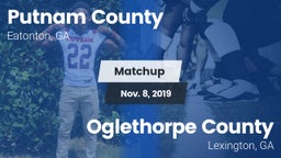 Matchup: Putnam County High vs. Oglethorpe County  2019