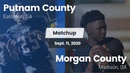 Matchup: Putnam County High vs. Morgan County  2020