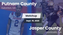 Matchup: Putnam County High vs. Jasper County  2020