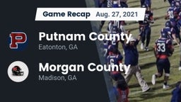 Recap: Putnam County  vs. Morgan County  2021