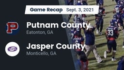 Recap: Putnam County  vs. Jasper County  2021