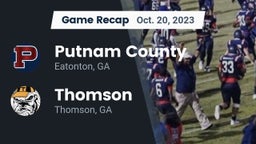 Recap: Putnam County  vs. Thomson  2023