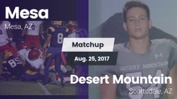 Matchup: Mesa  vs. Desert Mountain  2017