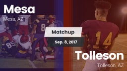 Matchup: Mesa  vs. Tolleson  2017