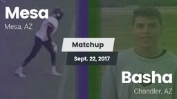 Matchup: Mesa  vs. Basha  2017