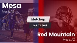 Matchup: Mesa  vs. Red Mountain  2017
