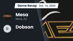 Recap: Mesa  vs. Dobson 2020