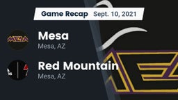Recap: Mesa  vs. Red Mountain  2021