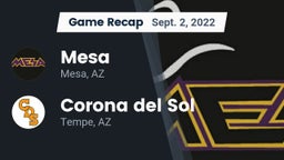 Recap: Mesa  vs. Corona del Sol  2022