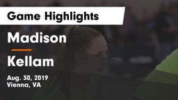 Madison  vs Kellam Game Highlights - Aug. 30, 2019
