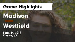 Madison  vs Westfield  Game Highlights - Sept. 24, 2019