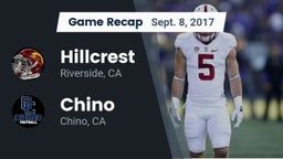 Recap: Hillcrest  vs. Chino  2017