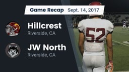 Recap: Hillcrest  vs. JW North  2017