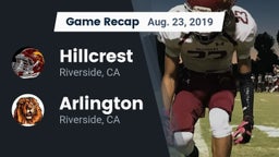 Recap: Hillcrest  vs. Arlington  2019