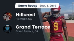 Recap: Hillcrest  vs. Grand Terrace  2019