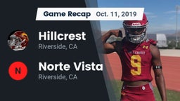 Recap: Hillcrest  vs. Norte Vista  2019