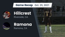 Recap: Hillcrest  vs. Ramona  2021