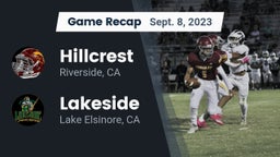 Recap: Hillcrest  vs. Lakeside  2023